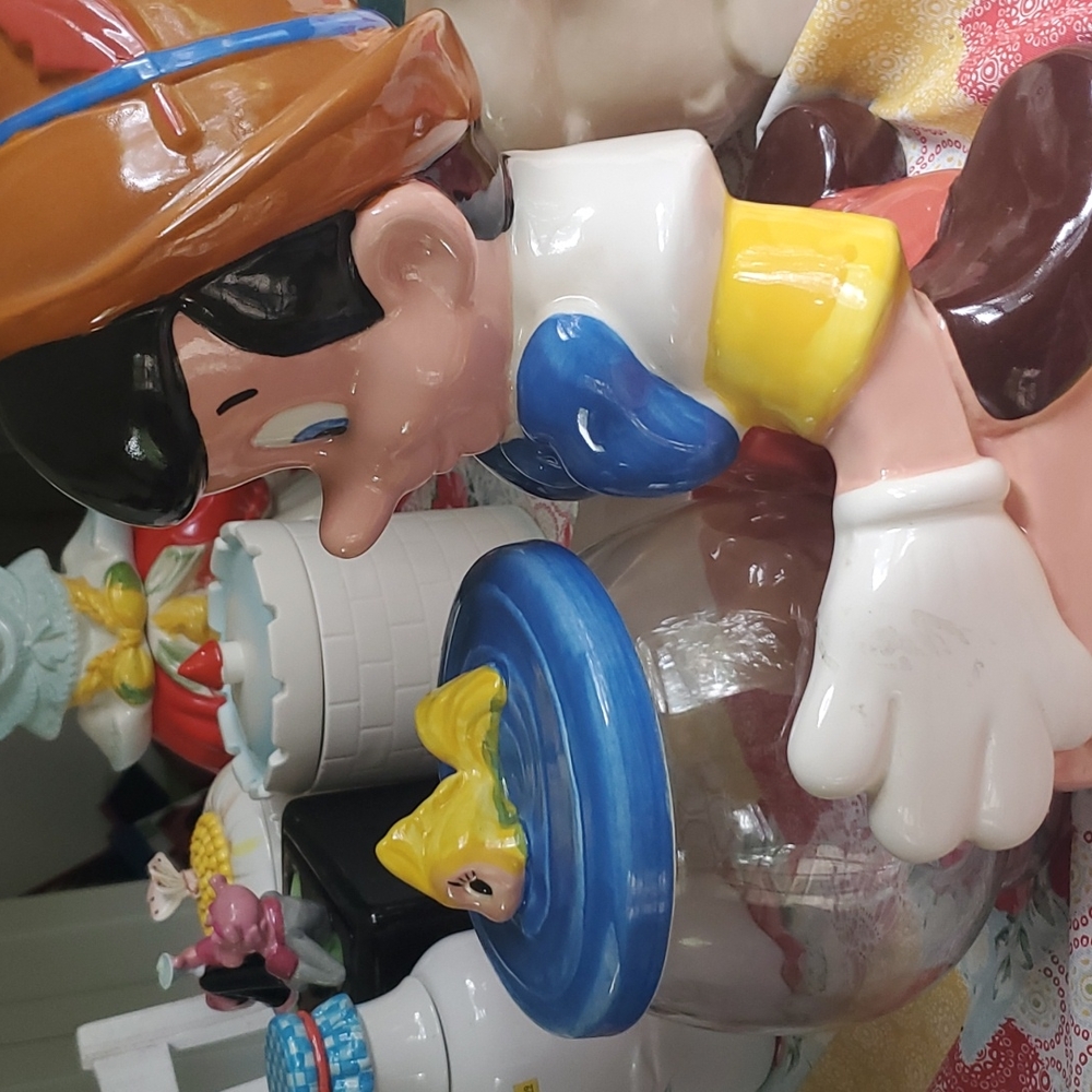 Pinocchio cookie jar